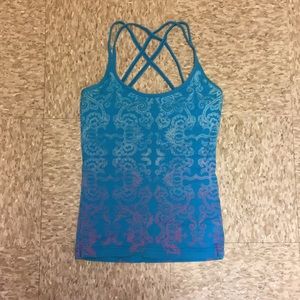 Green Apple yoga tank top medium